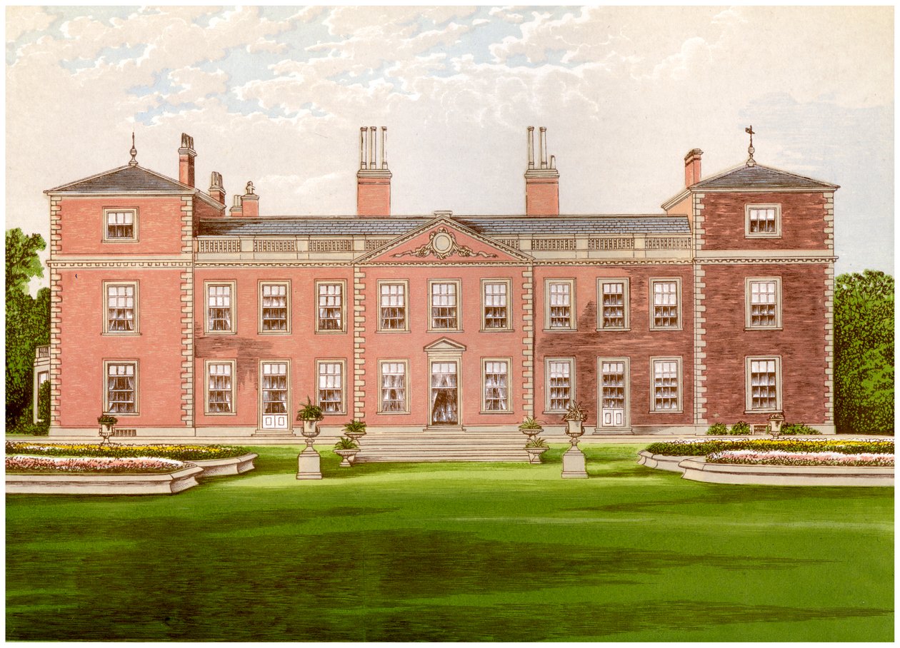 Euston Hall, Suffolk, home of the Duke of Grafton, 1880 by Unbekannt