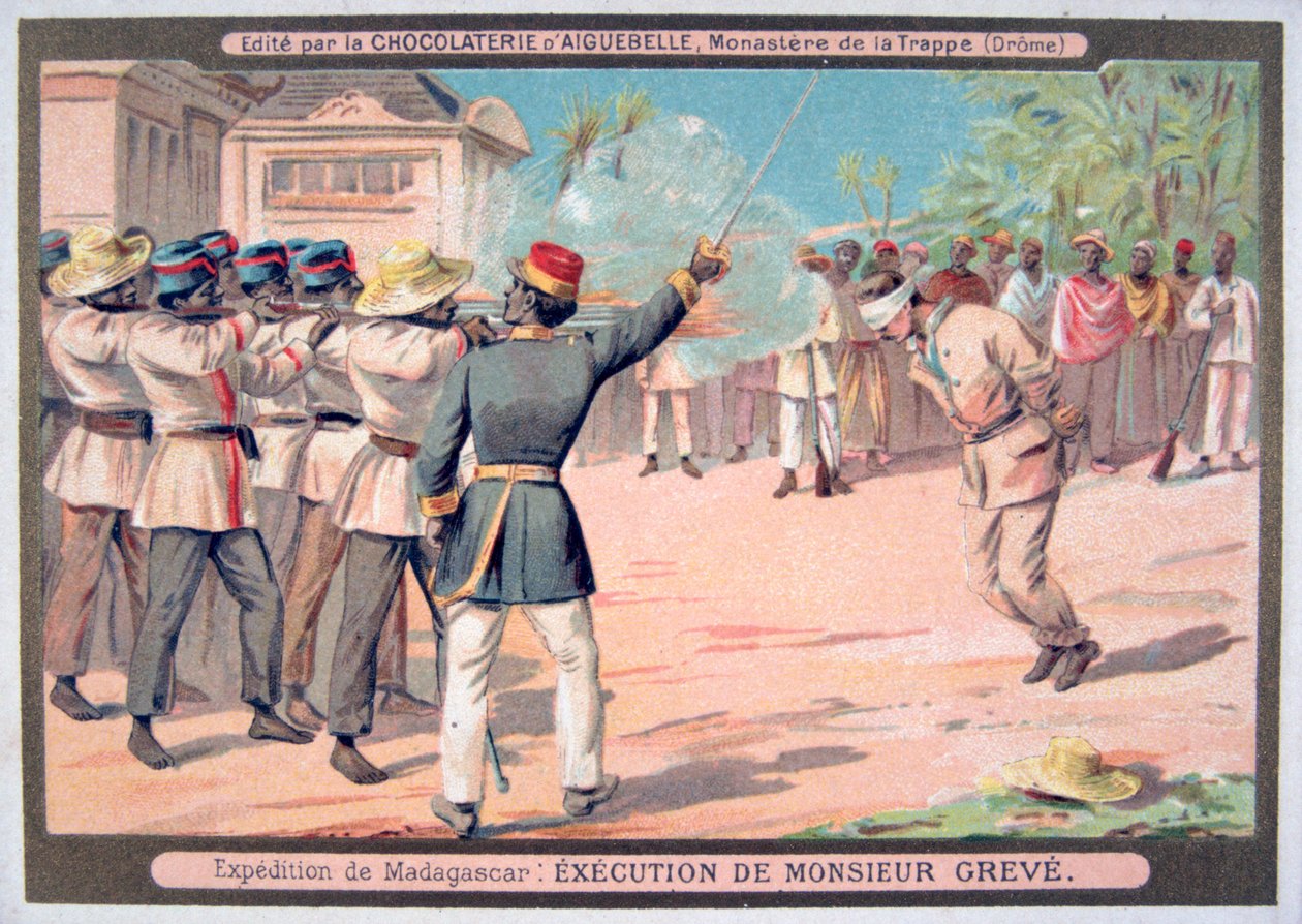 Execution of Monsieur Greve, Madagascar, 1883-1896 by Unbekannt