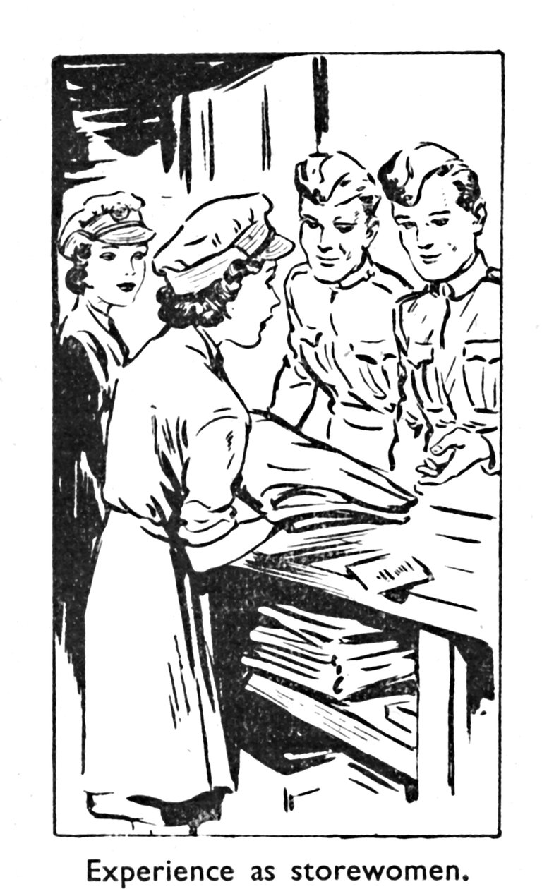 Experience as Storewomen, 1940 by Unbekannt