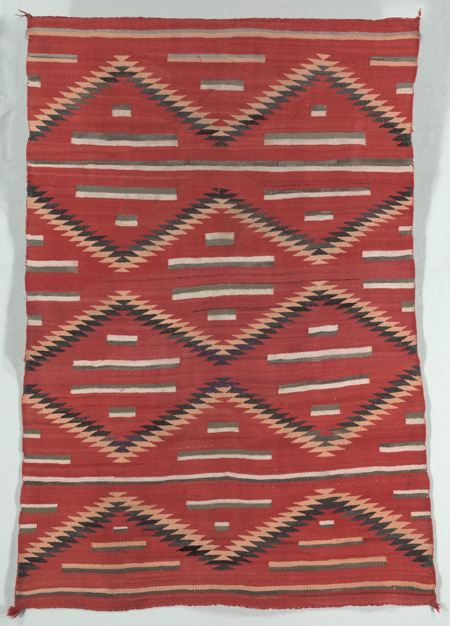 Eyedazzler Style Rug, c. 1890-1900 by Unbekannt