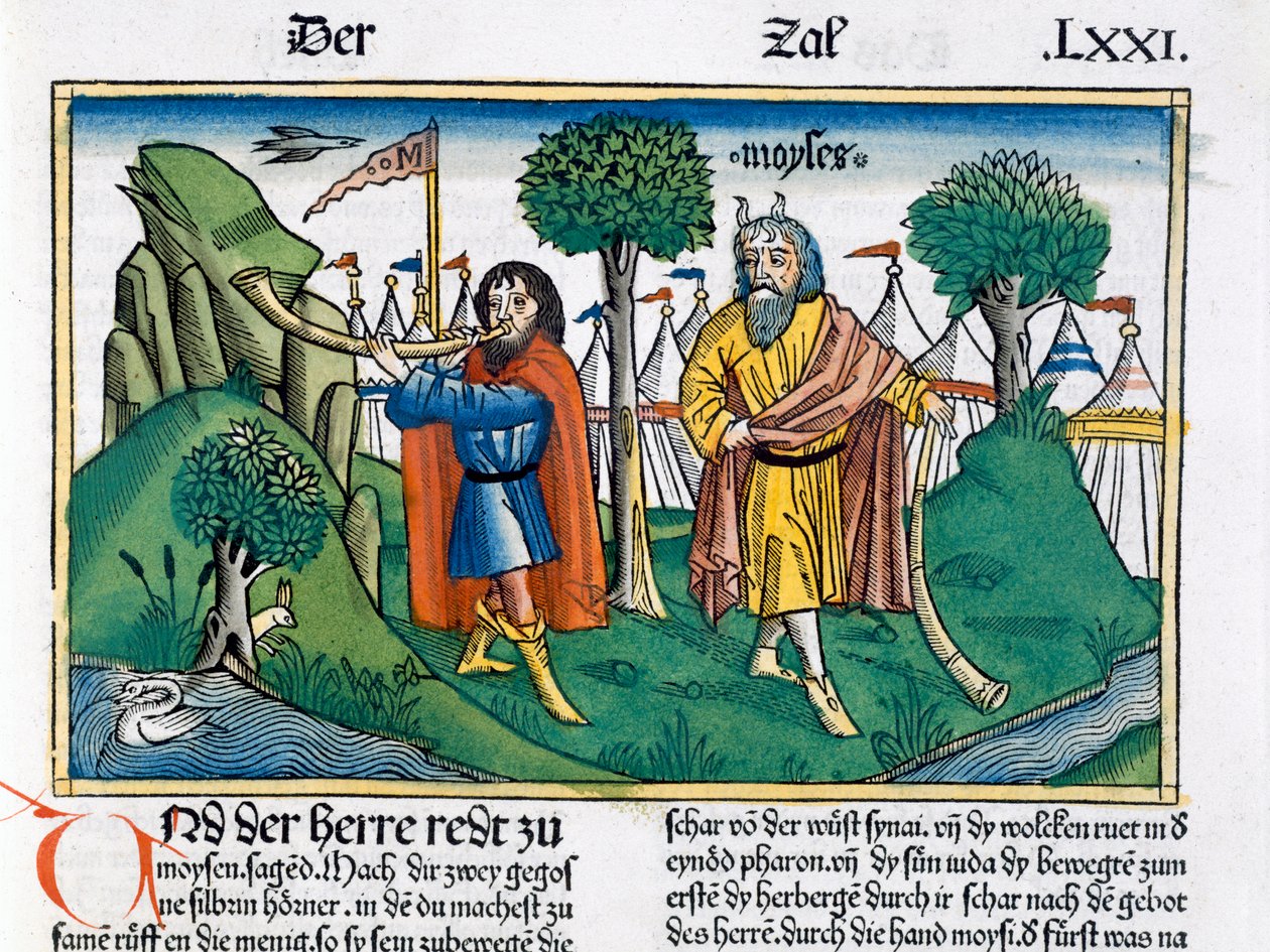 Facsimile Copy of Numbers 2: The Camp Assignments of the Israelites by Unbekannt