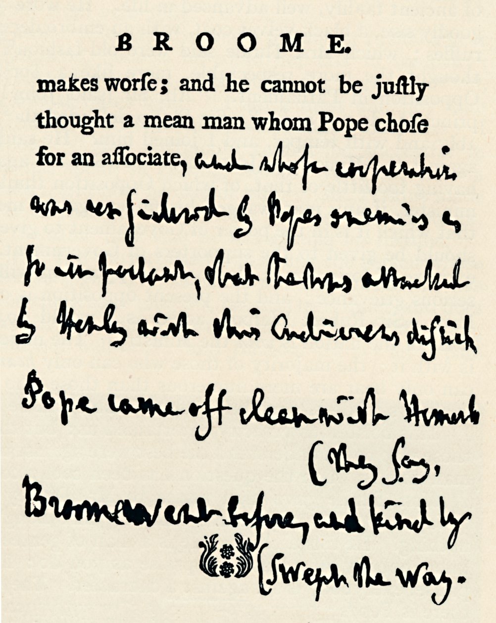 Facsimile of a corrected proof by Johnson of his Lives of the Poets by Unbekannt