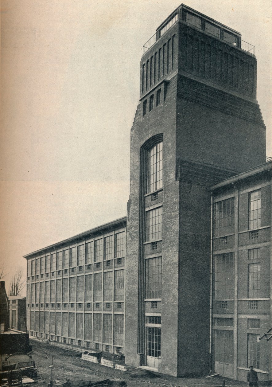 Factory of the Etablissements Nicolle, Wambrechies Nord, architect, Andre Granet by Unbekannt