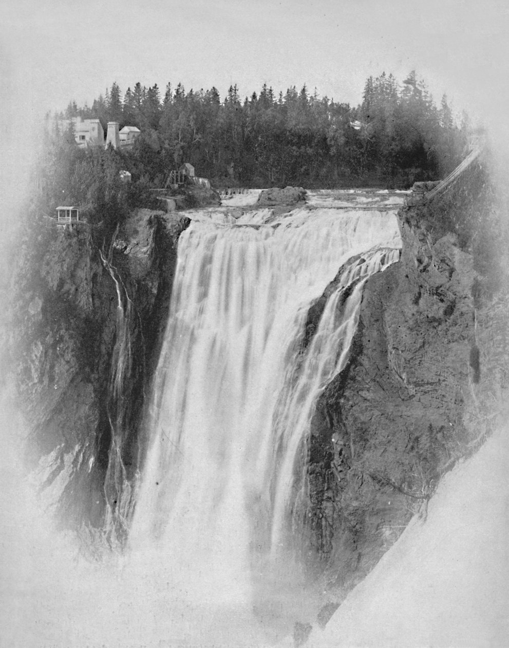 Falls of Montmorency, Quebec by Unbekannt