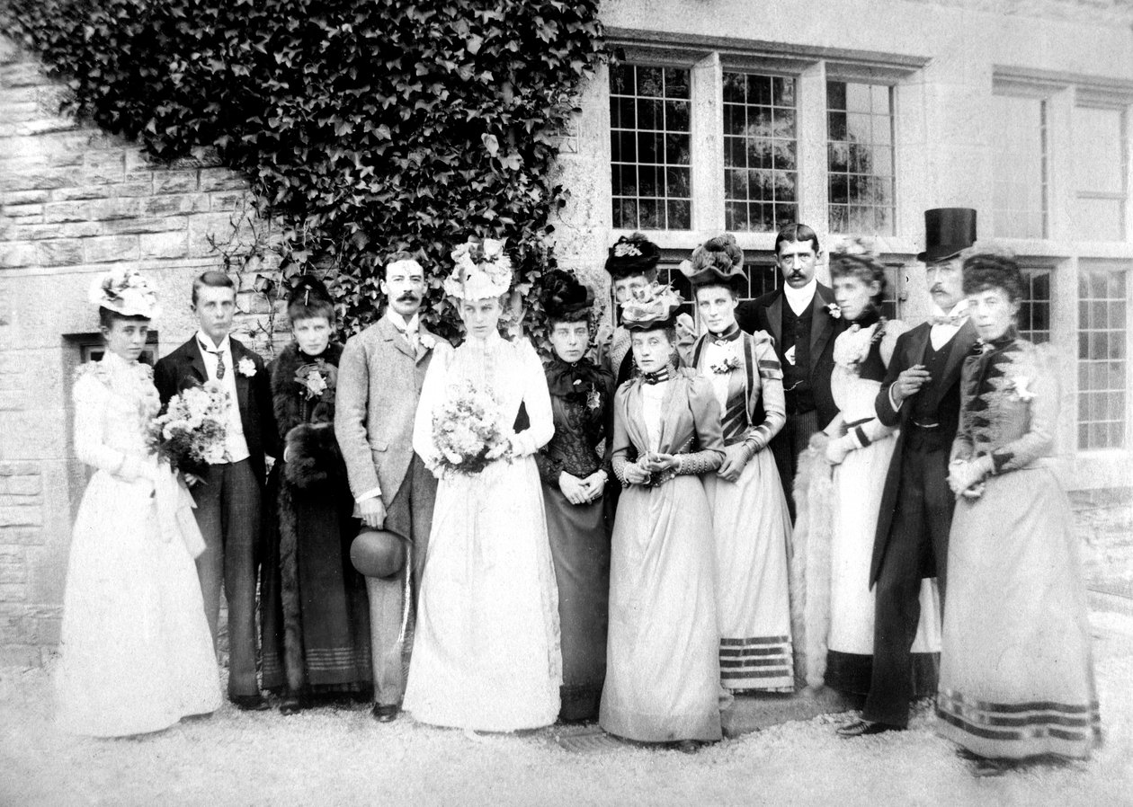Family Photo, c1882 by Unbekannt
