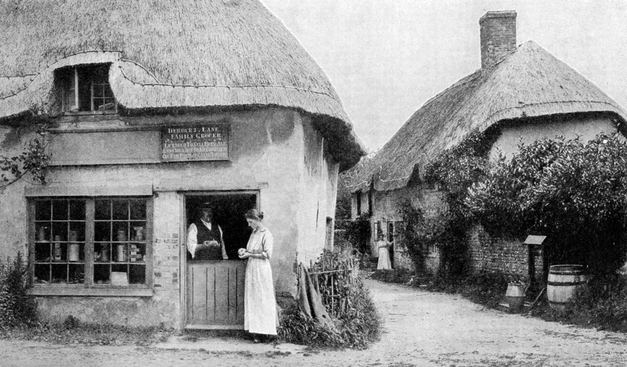Family Grocer, Corner of Bradford Peverell, Wessex by Unbekannt