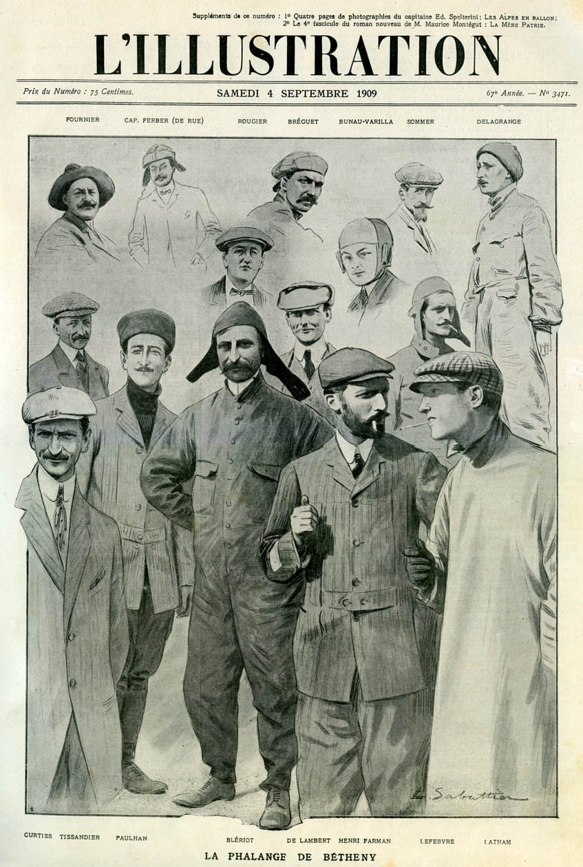 Famous Aviators, Cover of L