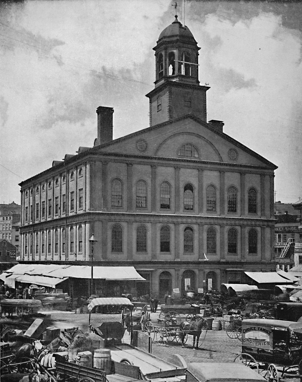 Faneuil Hall, Boston by Unbekannt