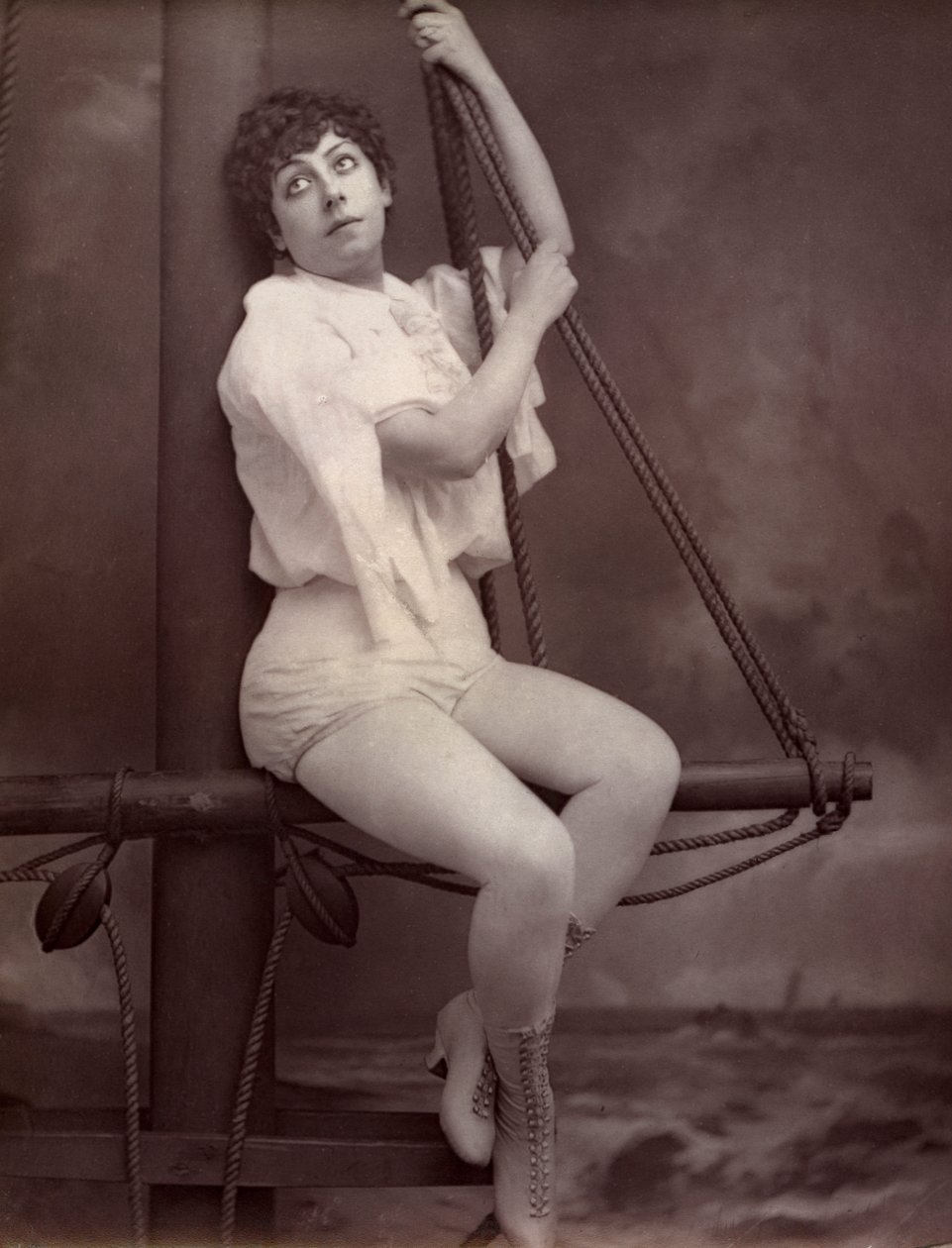 Fannie Leslie, British singer and actress by Unbekannt
