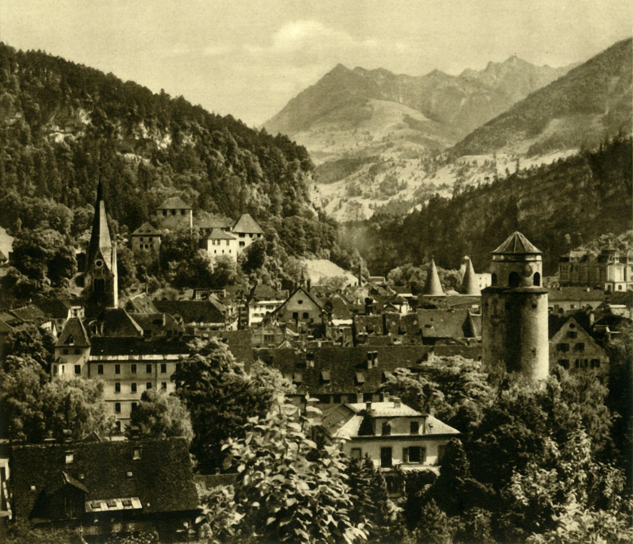 Feldkirch, Vorarlberg, Austria by Unbekannt