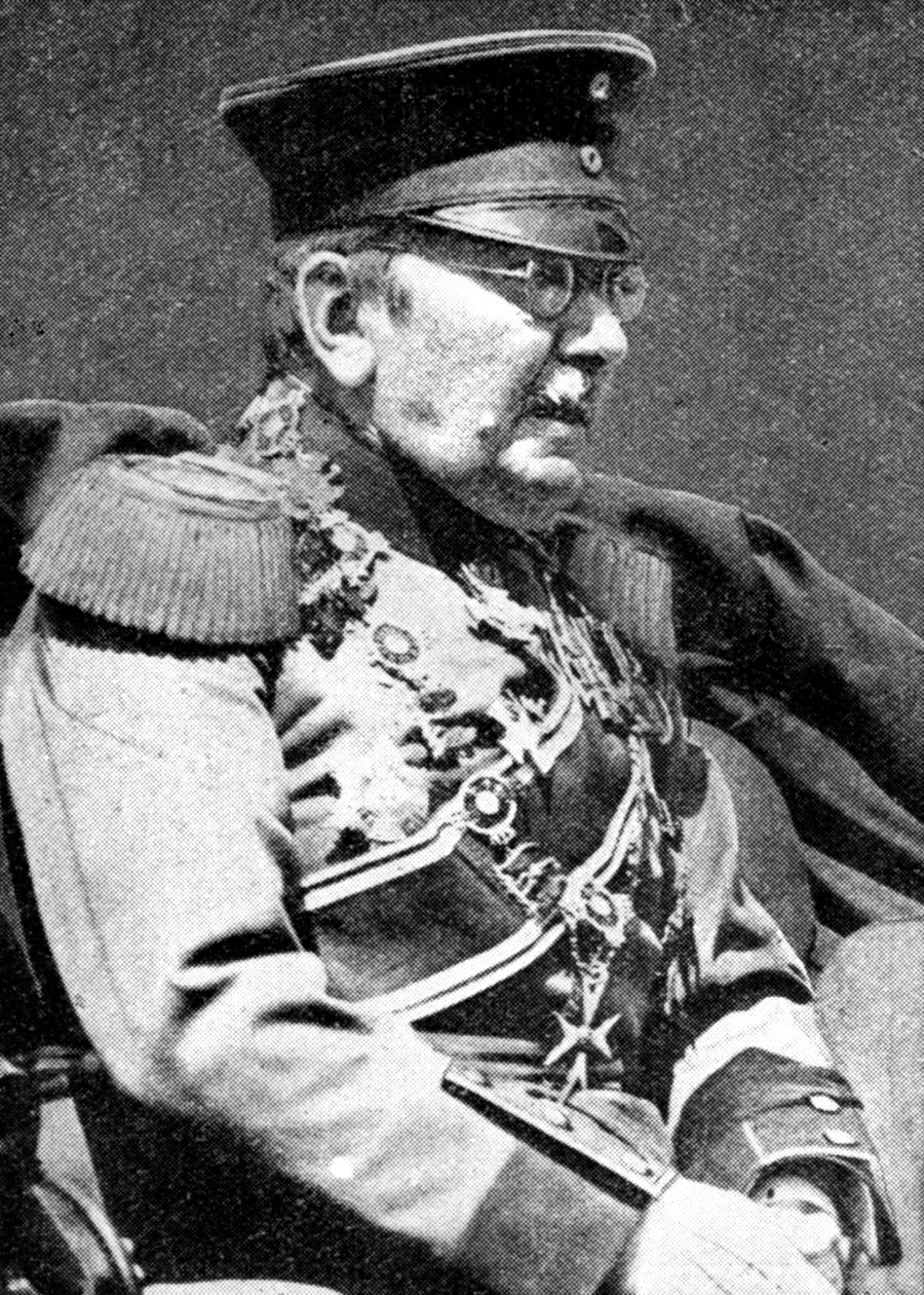Field Marshal von der Goltz, Prussian Soldier, First World War, 1914 by Unbekannt