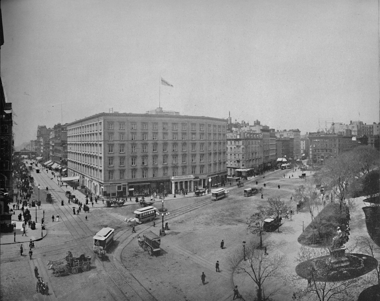 Fifth Avenue and Madison Square, New York, c1897 by Unbekannt