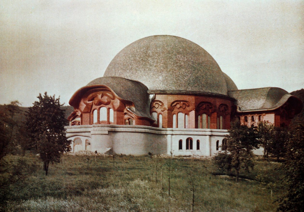 First Goetheanum, front south view, Dornach, Switzerland by Unbekannt