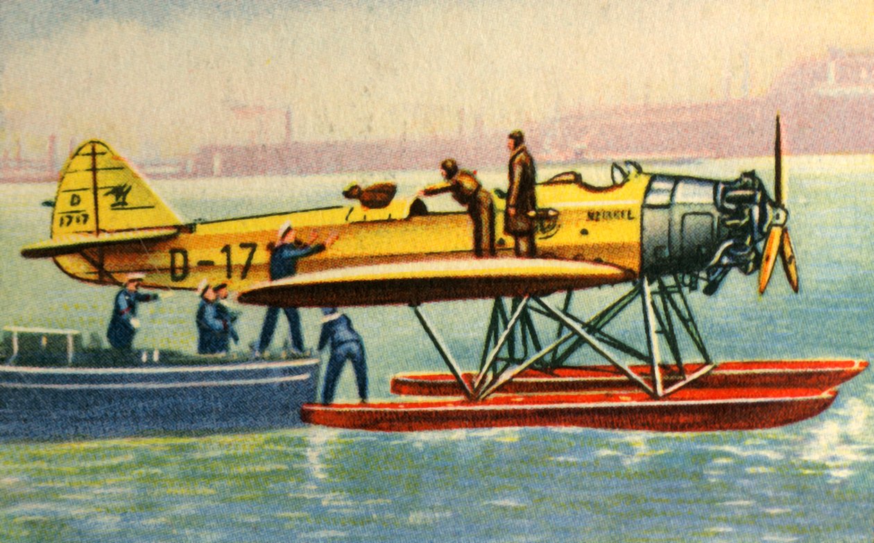 First catapult post delivery, 1929, 1932 by Unbekannt
