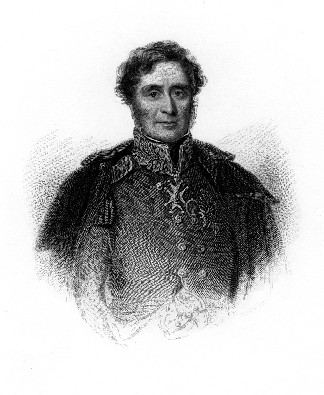 Fitzroy James Henry Somerset, 1st Baron Raglan, English soldier, c1860 by Unbekannt