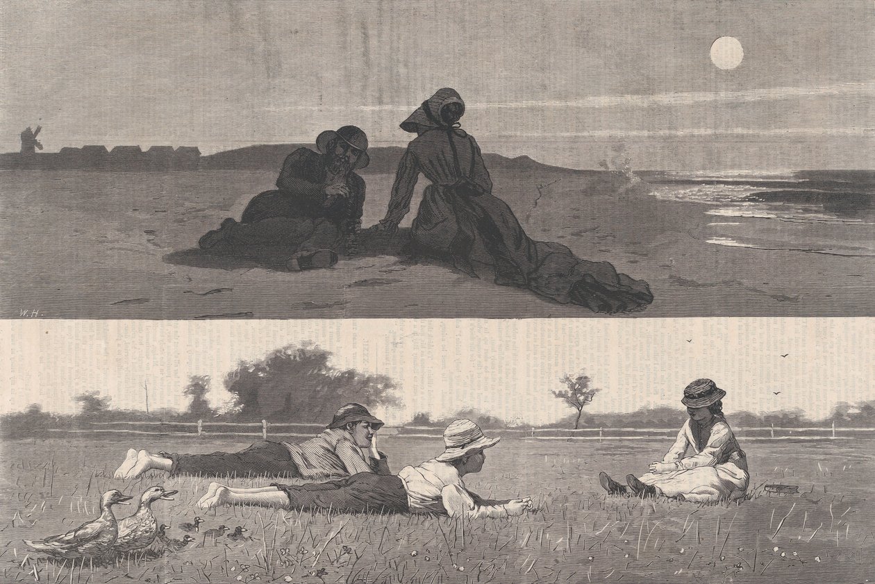 Flirting on the Sea-Shore and on the Meadow, Harper