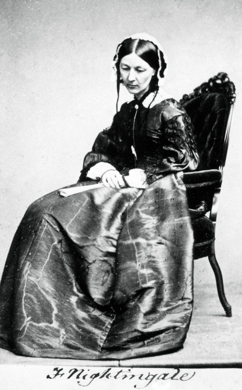 Florence Nightingale 1820-1910 by Unbekannt