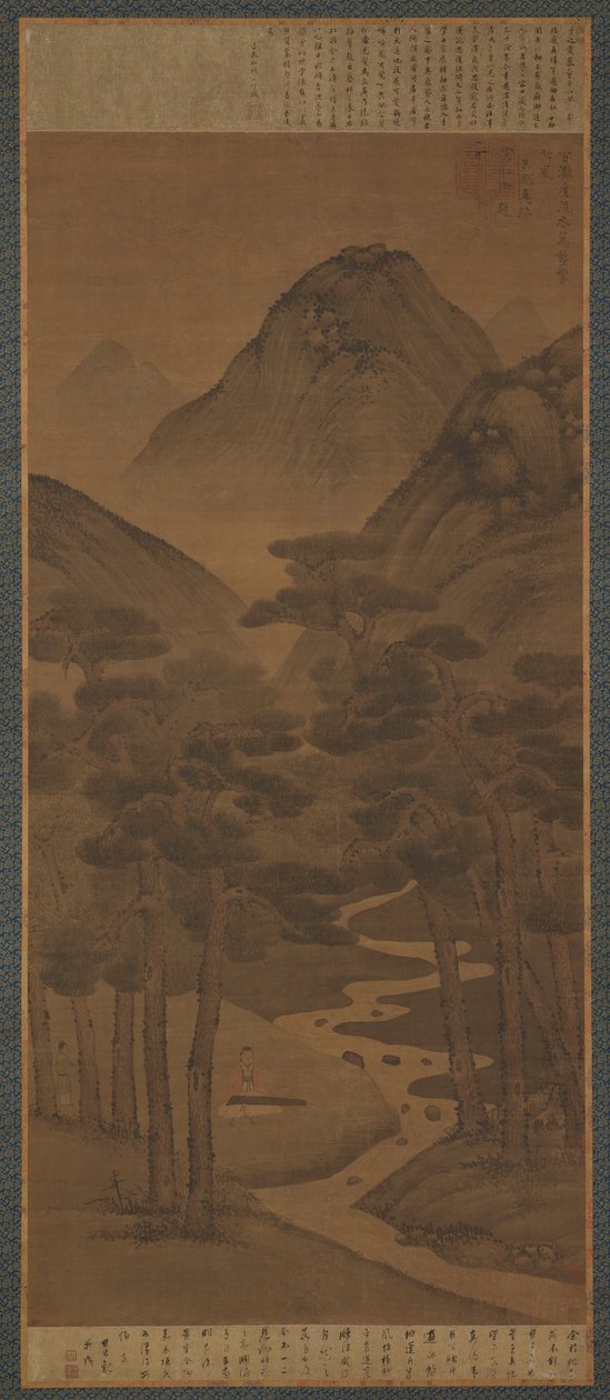 Flowing Water, Wind in the Pines, Ming Dynasty, 15th century by Unbekannt