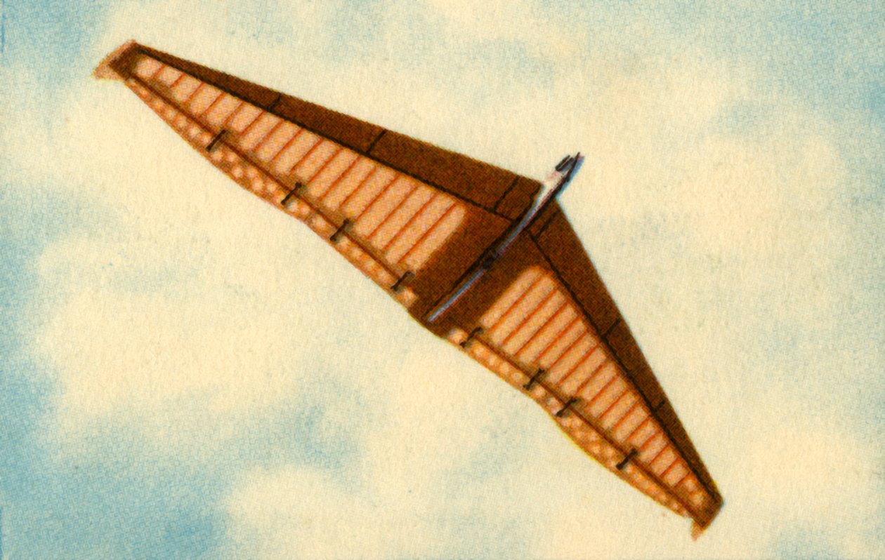 Flying wing model plane, 1932 by Unbekannt