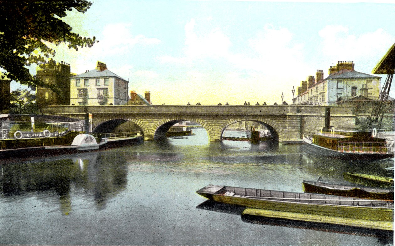 Folly Bridge, Oxford, 20th Century by Unbekannt