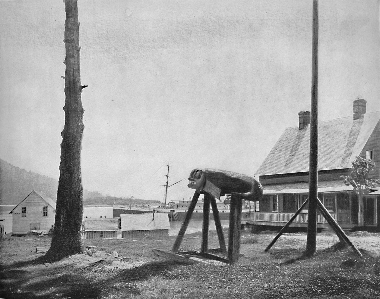 Fort Wrangel, Alaska, 1897 by Unbekannt