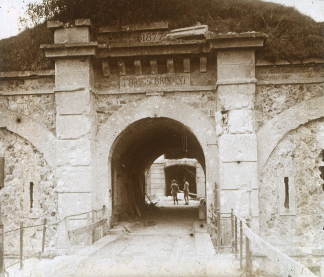 Fort de Brimont, Reims, northern France by Unbekannt