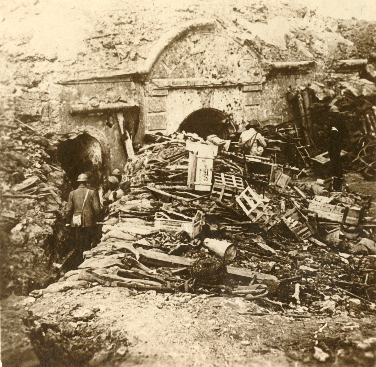 Fort of Souville, Verdun, northern France by Unbekannt