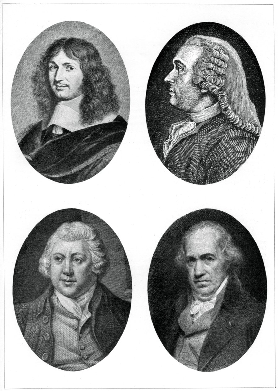 Four Industrial Reformers: Colbert, Turgot, Arkwright and Watt by Unbekannt