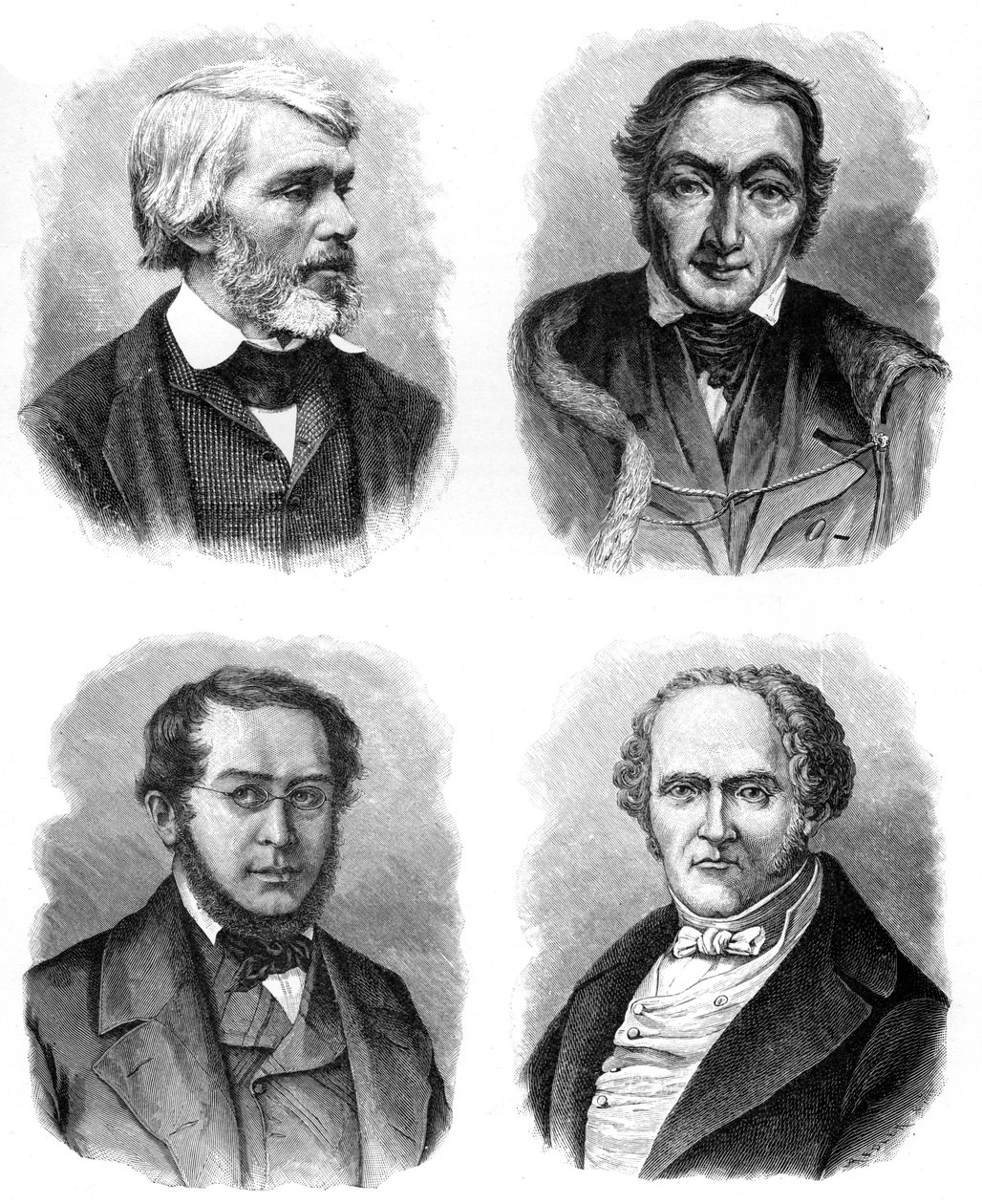 Four Social Theorists: Carlyle, Owen, Fourier and Proudhon by Unbekannt