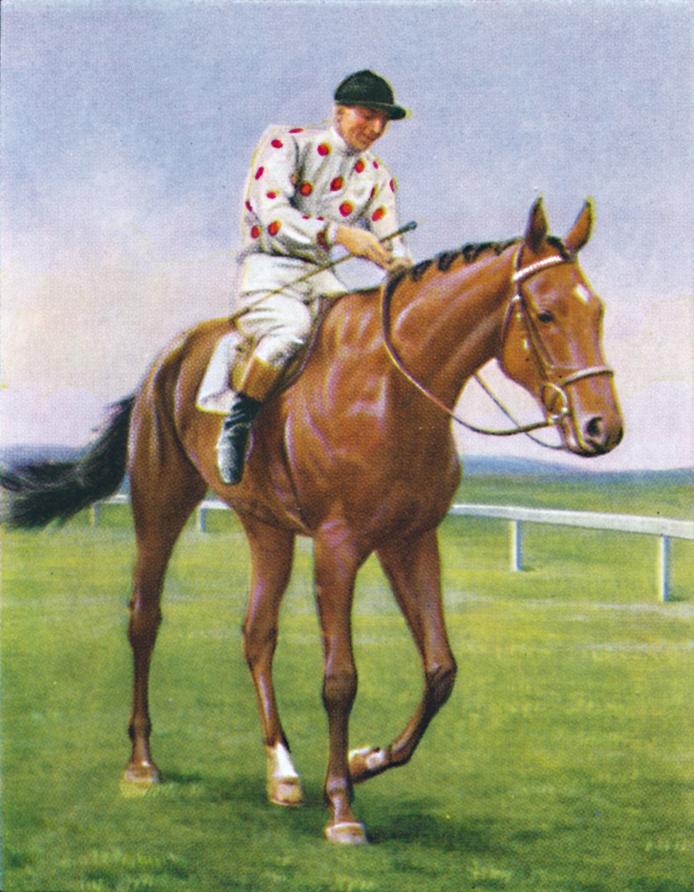 Foxbrough II, Jockey: P. Beasley by Unbekannt