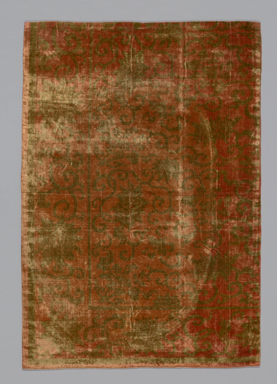 Fragment Furnishing Fabric, China, Qing Dynasty by Unbekannt