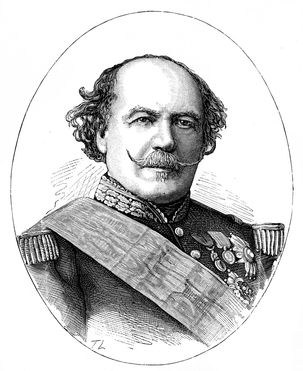 Francois Certain Canrobert 1809-1895, General and Marshal of France by Unbekannt