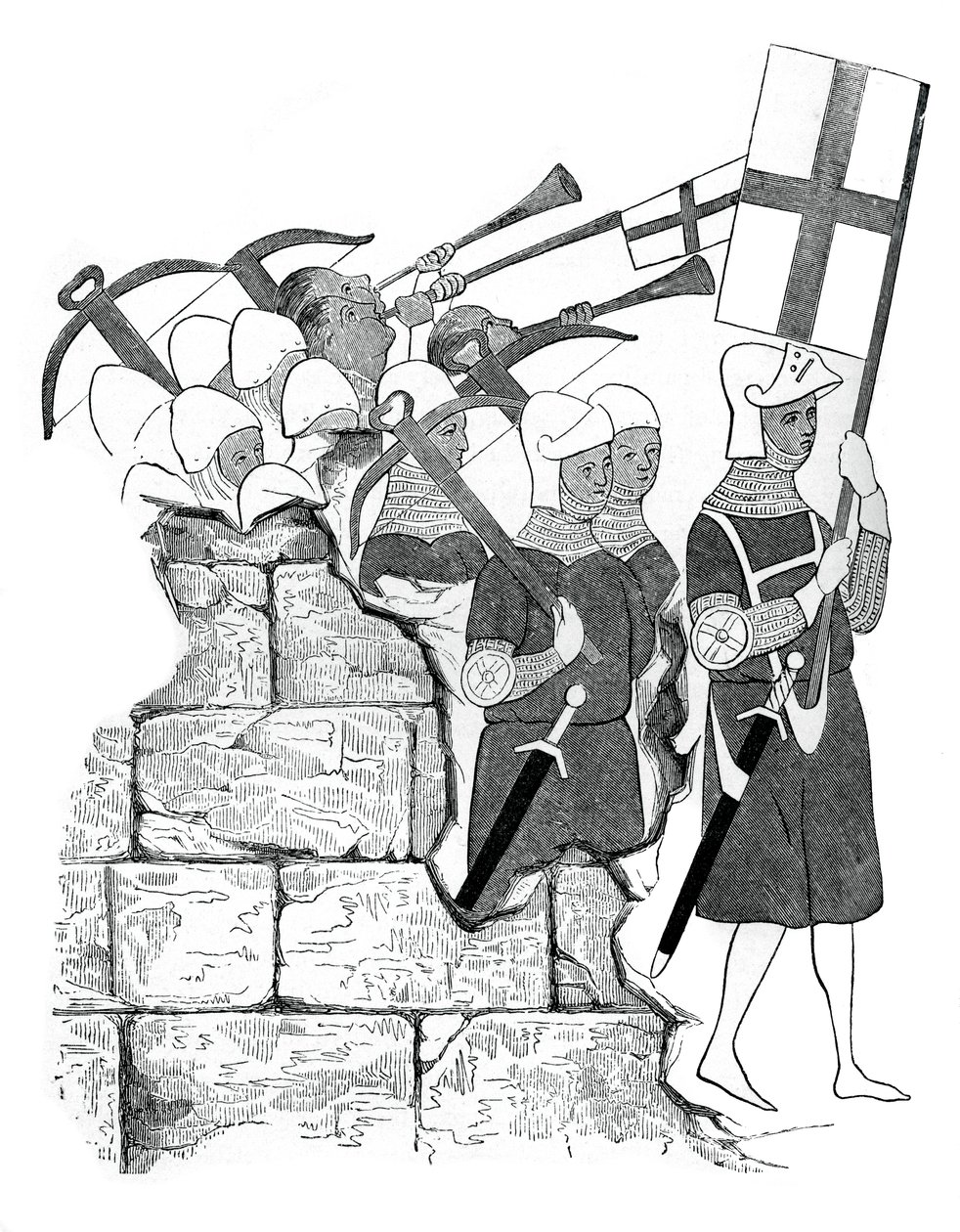Fraternity of the Cross-bowmen, 15th century by Unbekannt