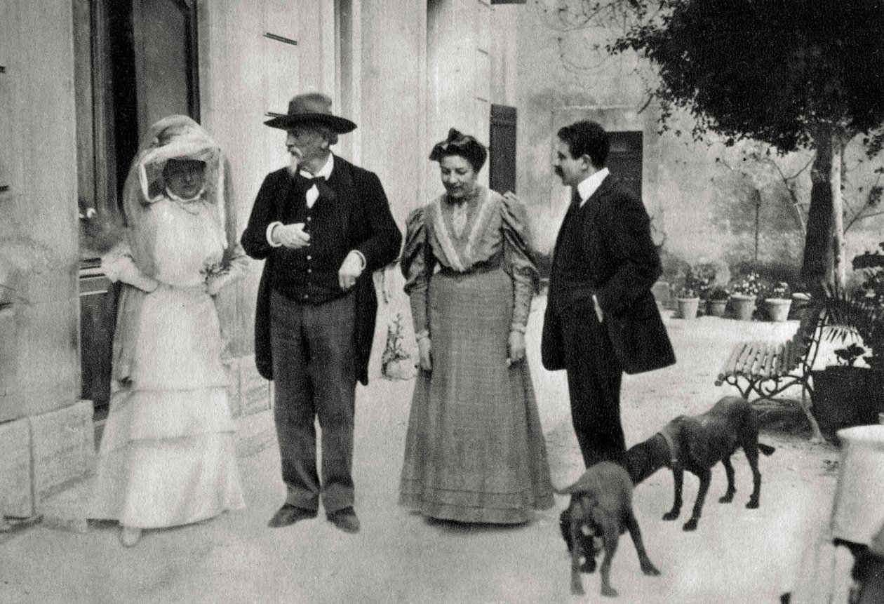 Frederic Mistral, French Writer, 1906 by Unbekannt