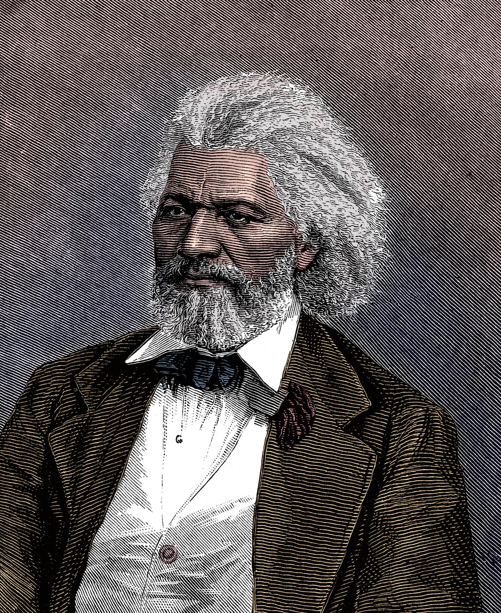 Frederick Douglass, American diplomat, abolitionist and writer, 1875 by Unbekannt