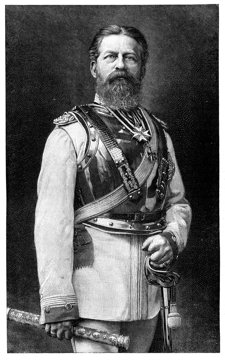 Frederick III, King of Prussia and Emperor of Germany, 1900 by Unbekannt
