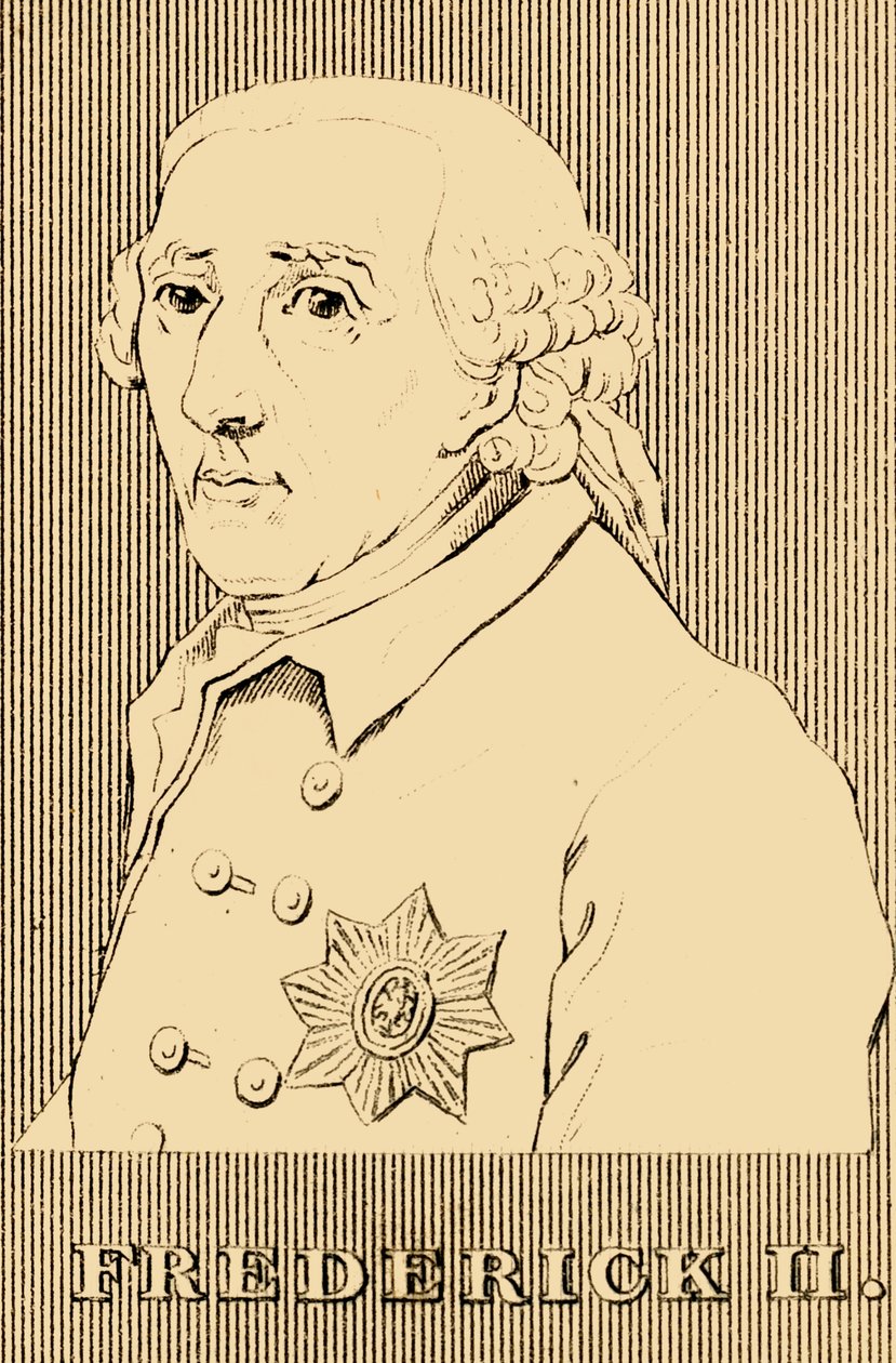 Frederick II, 1712-1786, 1830 by Unbekannt