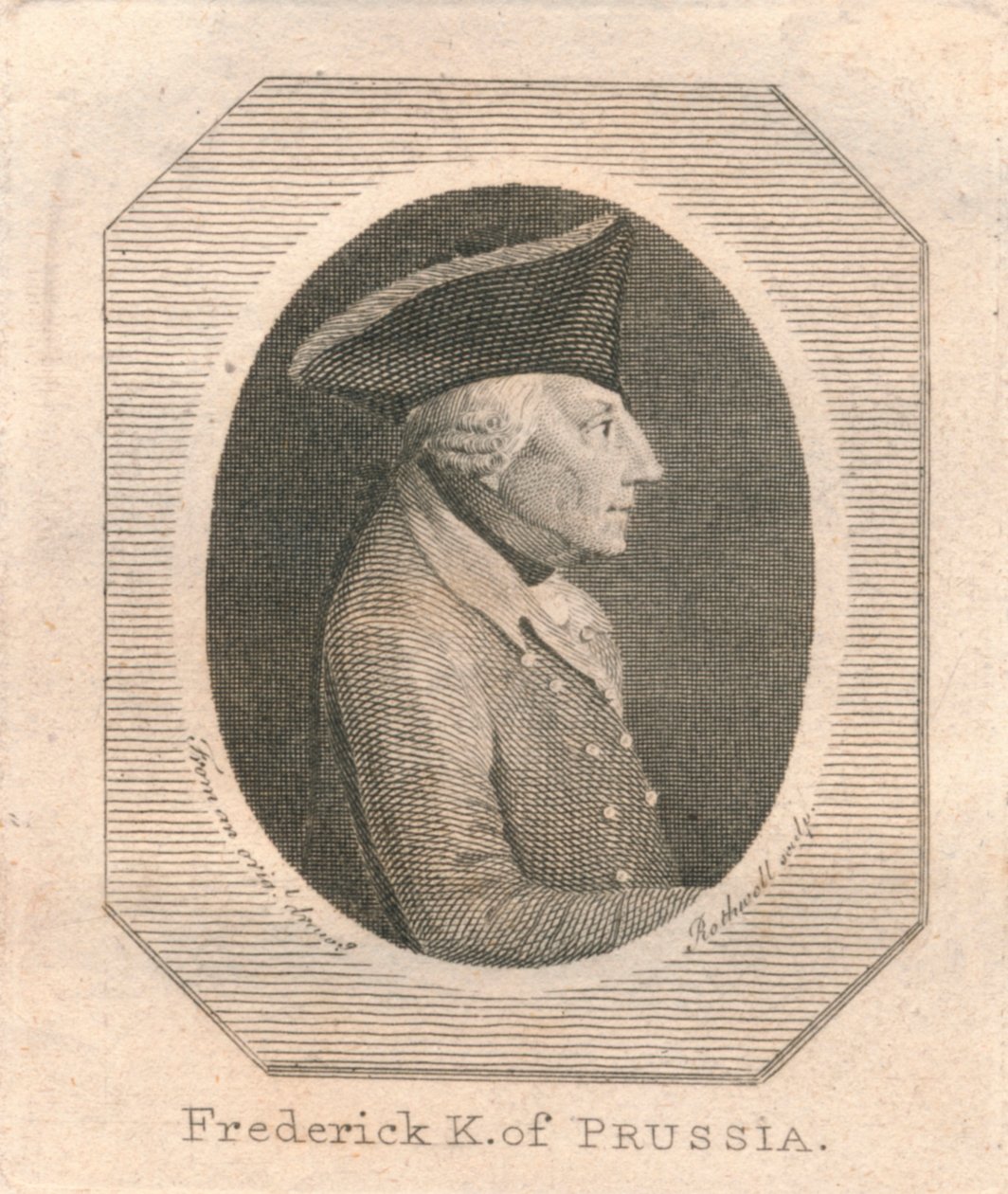 Frederick K. of Prussia, c1800 by Unbekannt