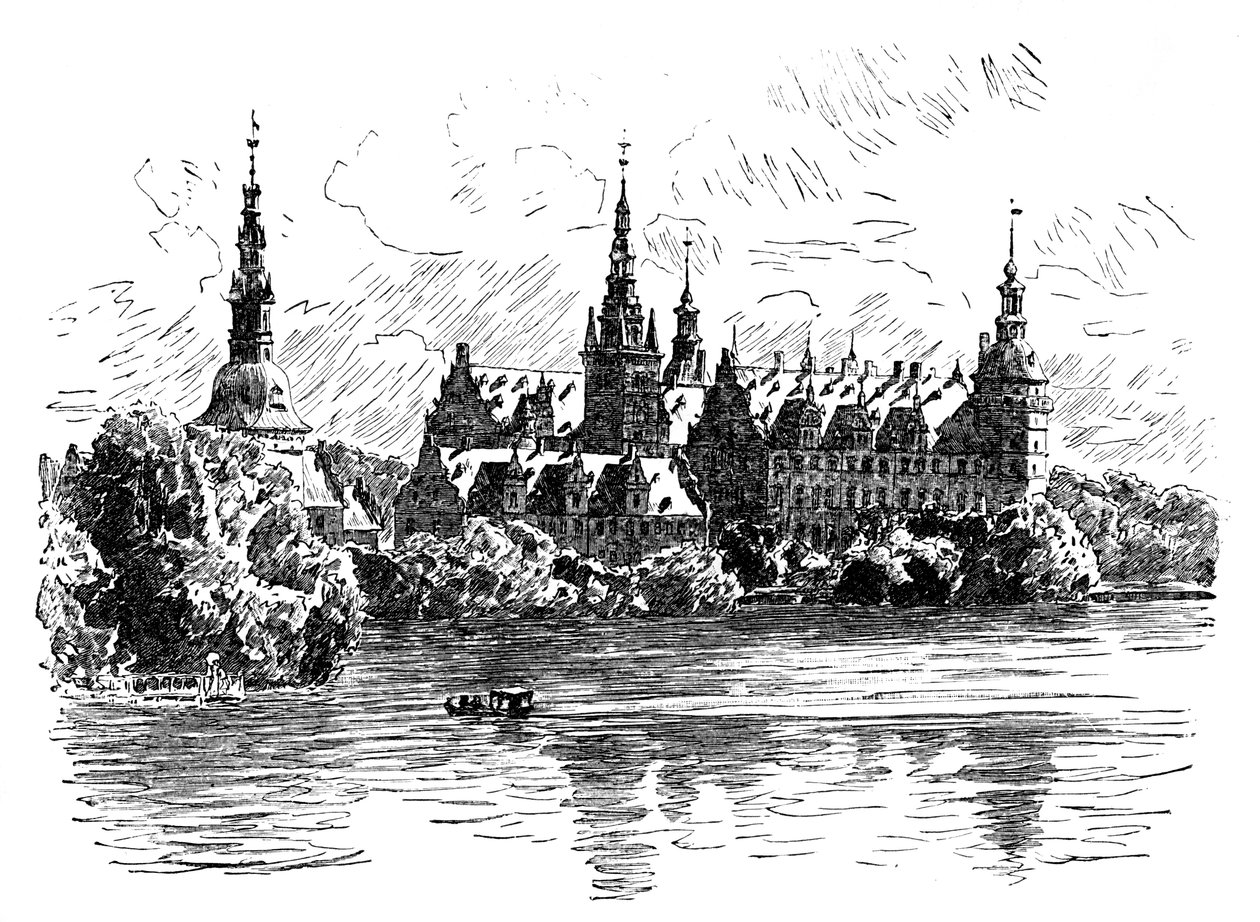 Frederiksborg Castle, Hillerod, Denmark by Unbekannt