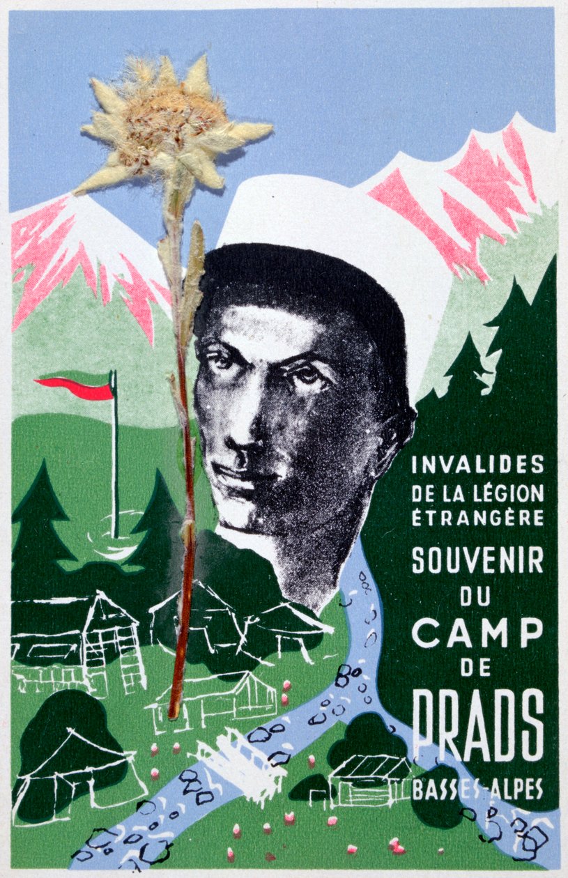 French Foreign Legion postcard by Unbekannt