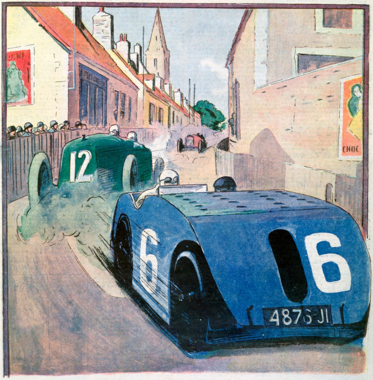French Grand Prix, Circuit de Touraine, Tours, France, 1923 by Unbekannt