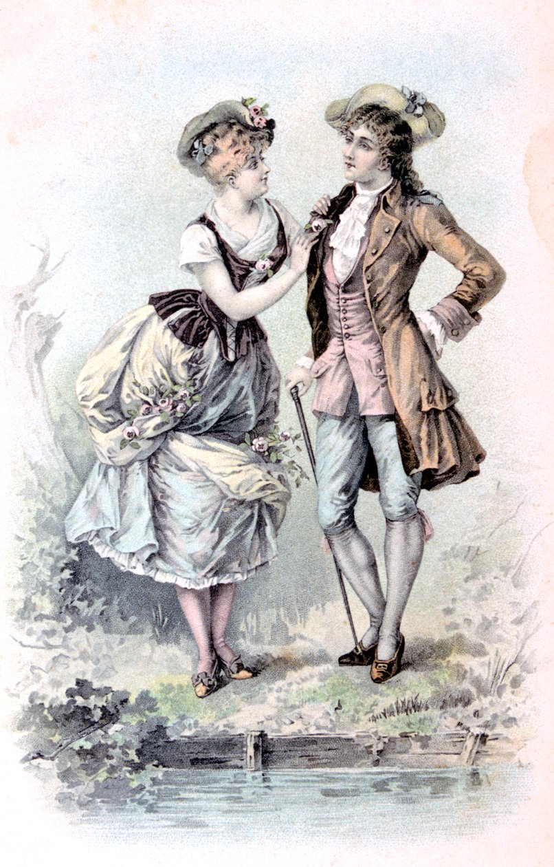 French Postcard, c1900 by Unbekannt