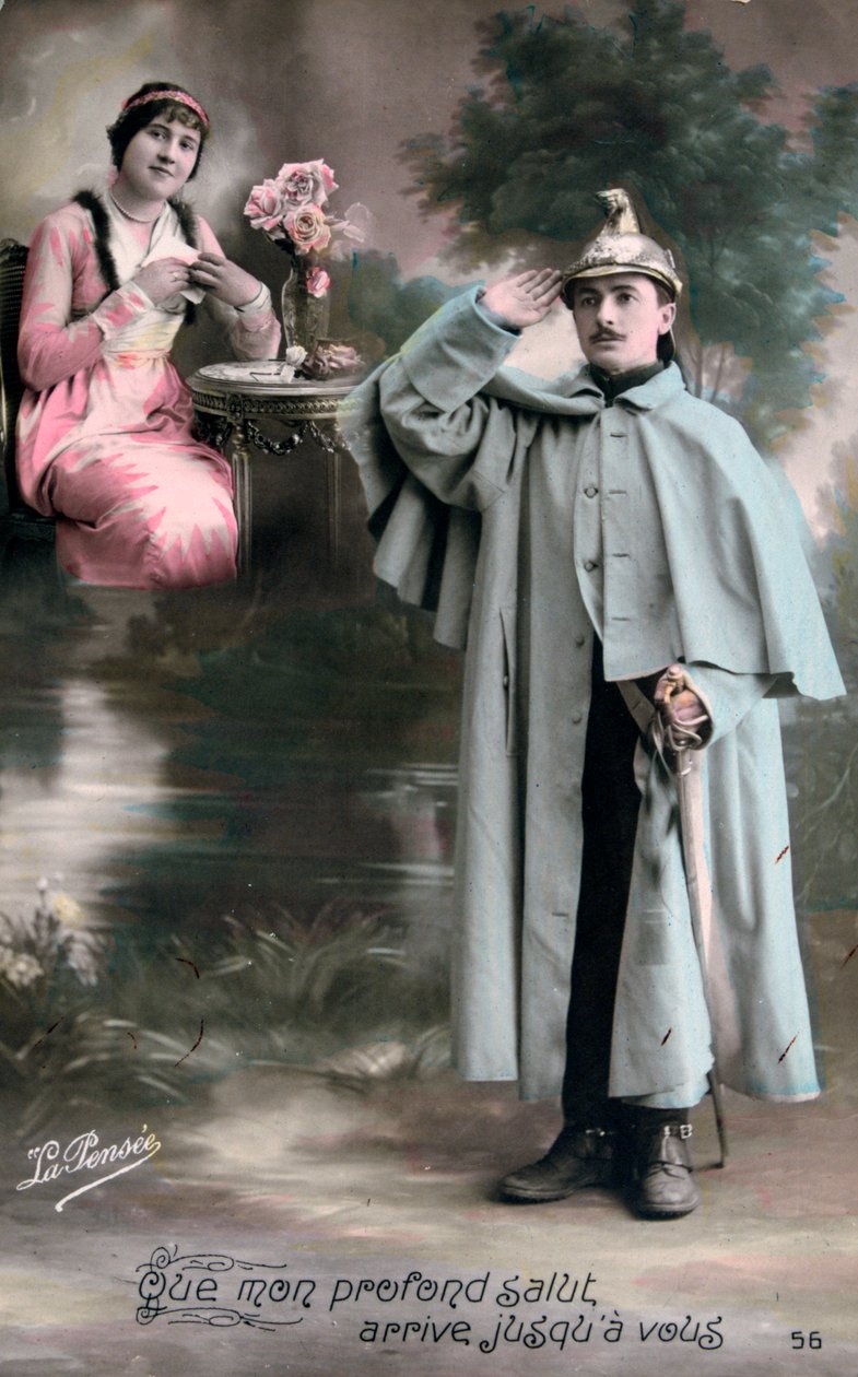 French WWI postcard by Unbekannt