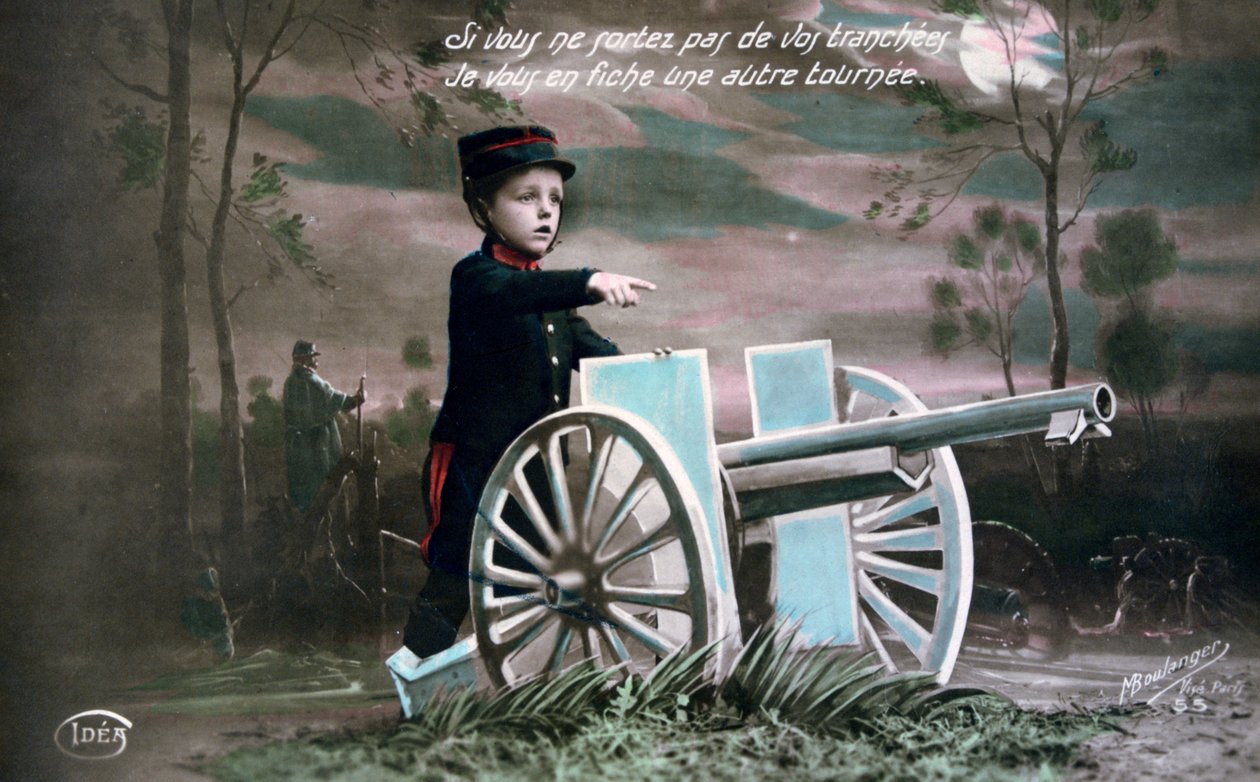French WWI postcard, 1914-1918 by Unbekannt