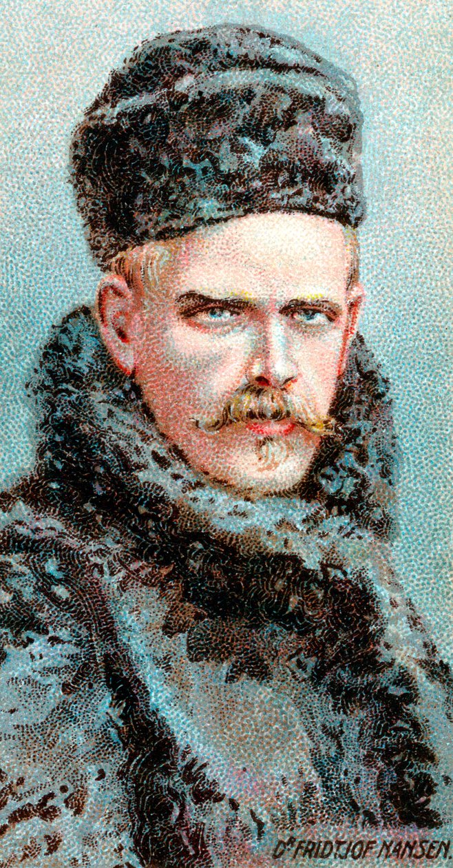 Fridtjof Nansen, Norwegian Arctic explorer, scientist and diplomat, 1915 by Unbekannt