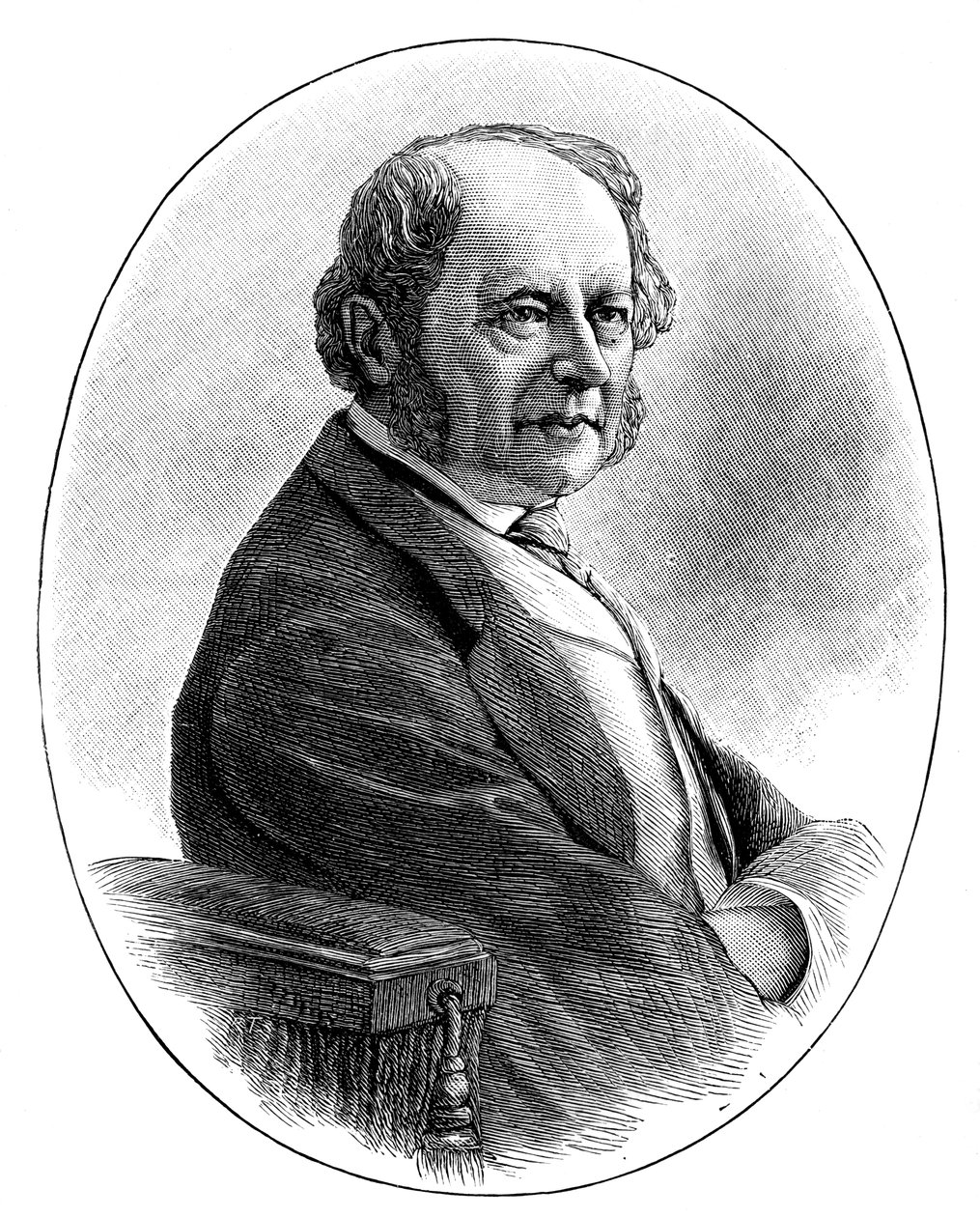Friedrich Ferdinand Graf von Beust, Austrian Statesman by Unbekannt