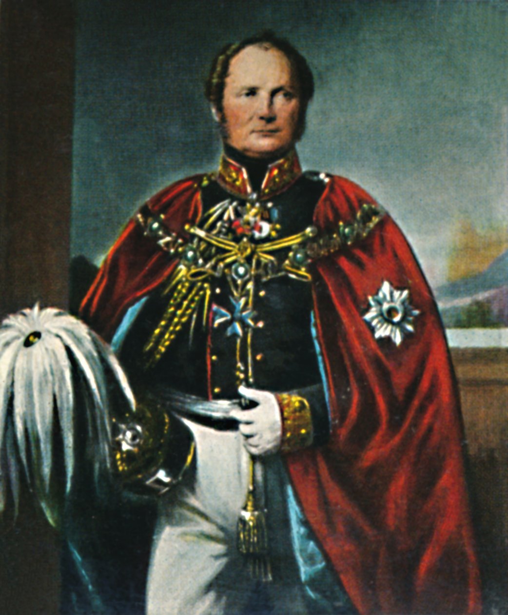 Friedrich Wilhelm IV. 1795-1861. - Painting by Fr. Krüger, 1934 by Unbekannt