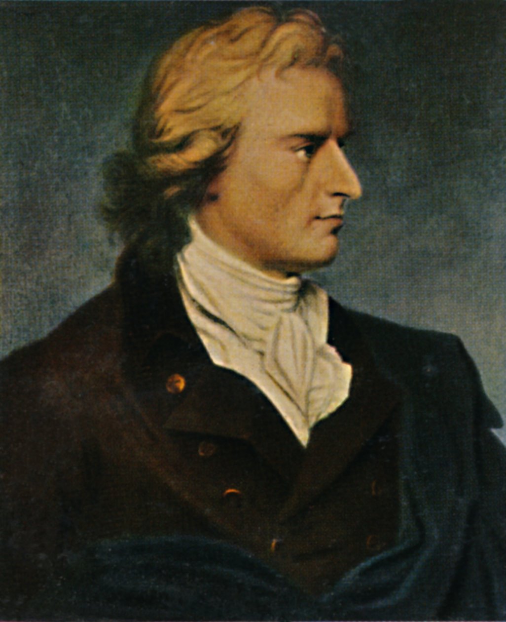 Friedrich von Schiller 1759-1805. - Painting by Kügelgen, 1934 by Unbekannt