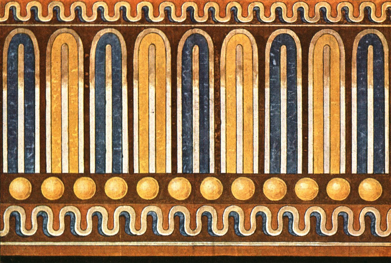 Frieze from the François Tomb at Vulci, Italy by Unbekannt