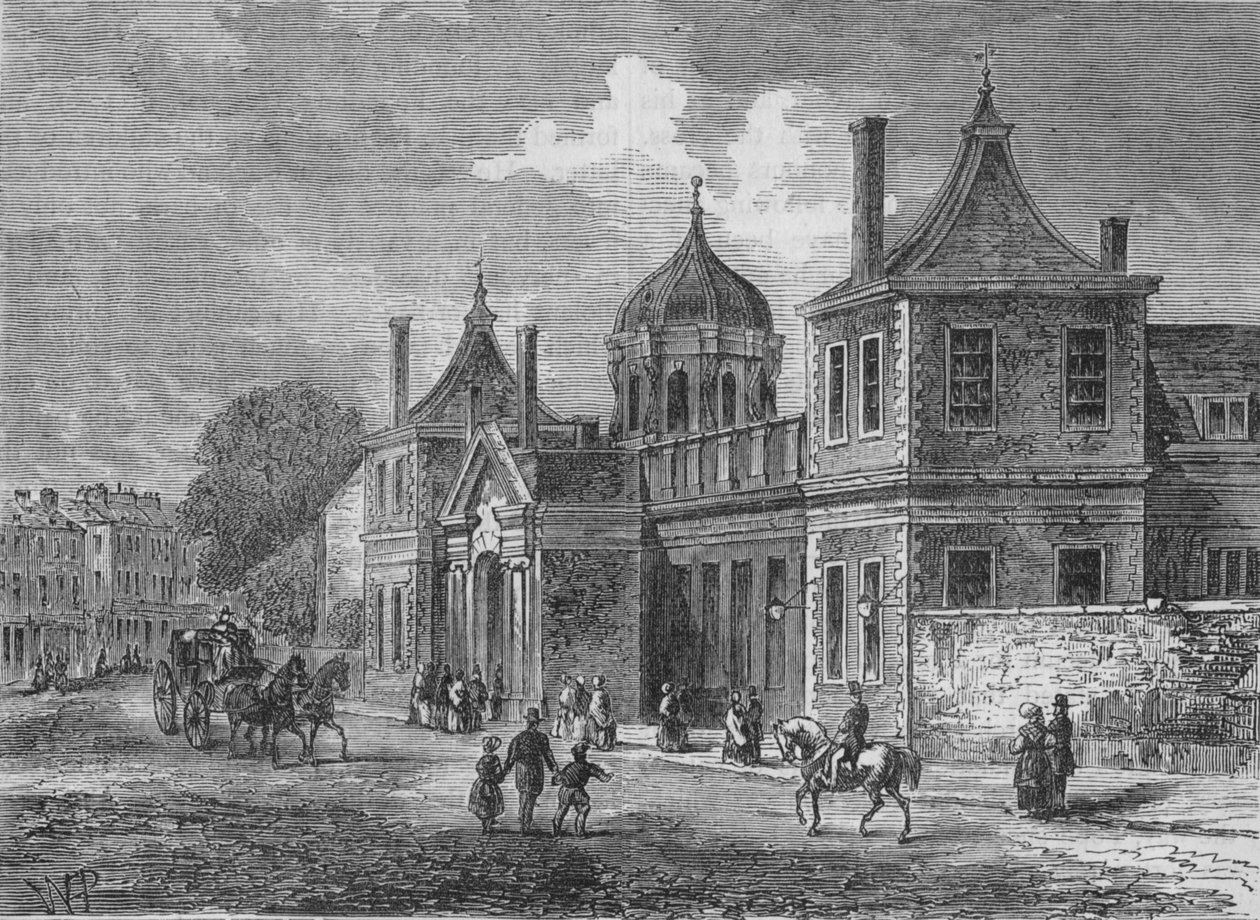 Front of Montagu House, Great Russell Street, Bloomsbury, London by Unbekannt